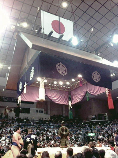 《限定25名》椅子A席にて観戦する!大相撲9月場所と高砂部屋朝稽古を見学!
