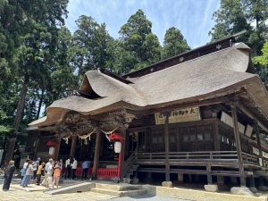 東北のお伊勢「熊野大社」へ